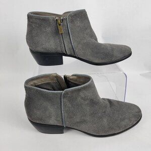 Toetos Womens 9.5 New York Gray Dallas‎ Booties Suede Leather Casual Ankle Boot